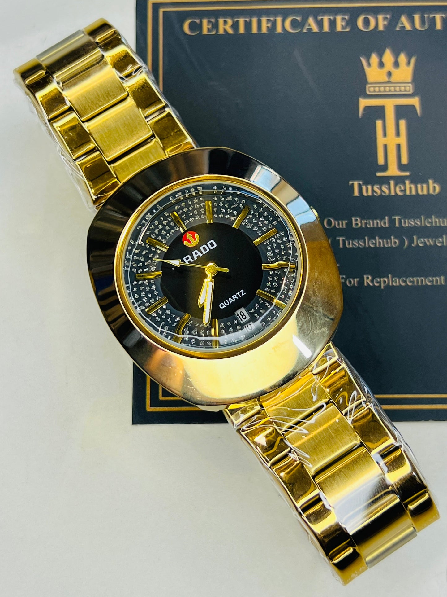 DiaStar Gold Quartz Watch