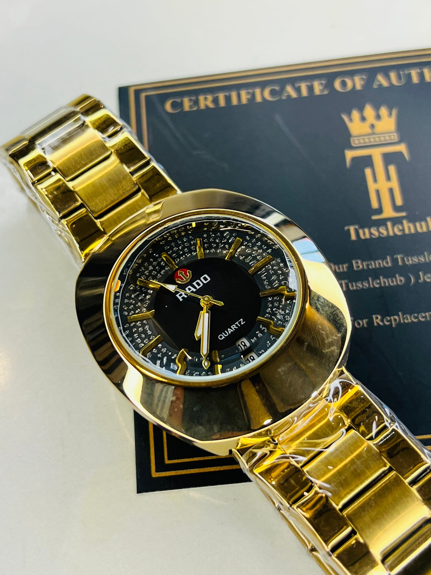 DiaStar Gold Quartz Watch