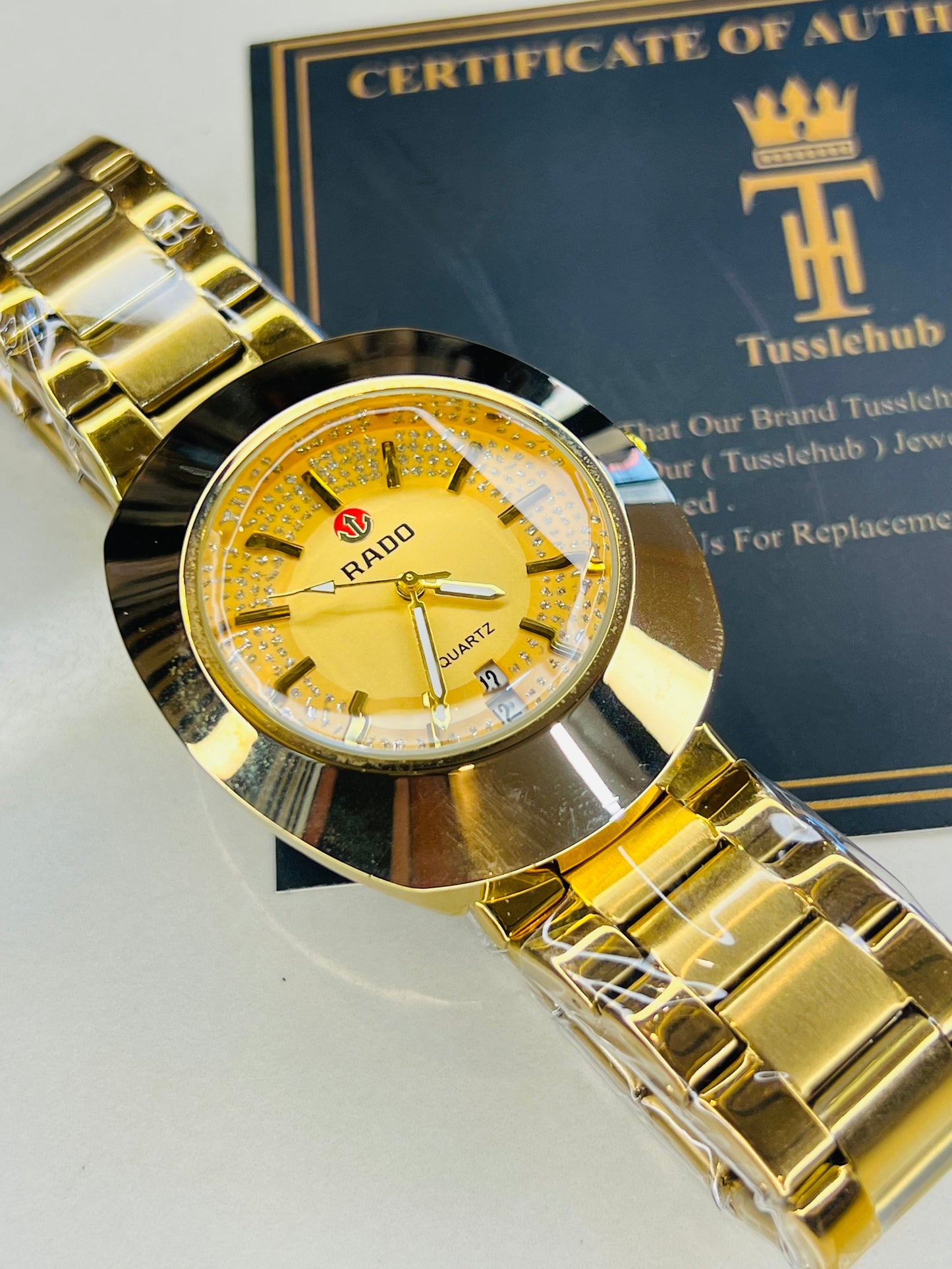 DiaStar Gold Quartz Watch