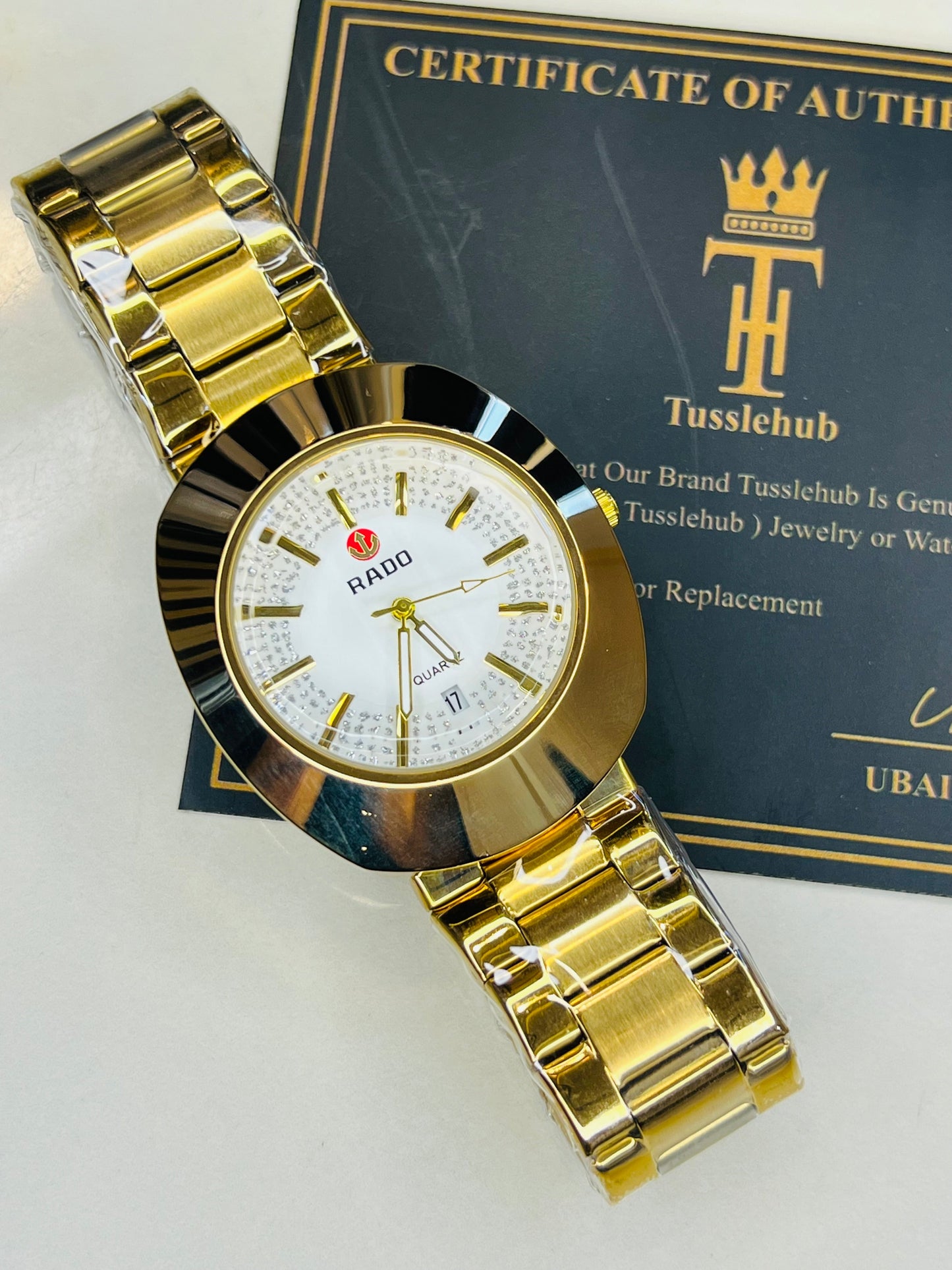 DiaStar Gold Quartz Watch