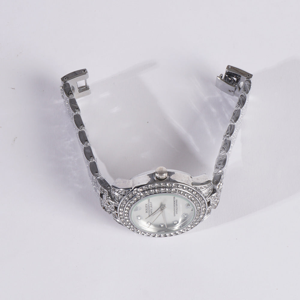 Women's Chain Watch Silver R
