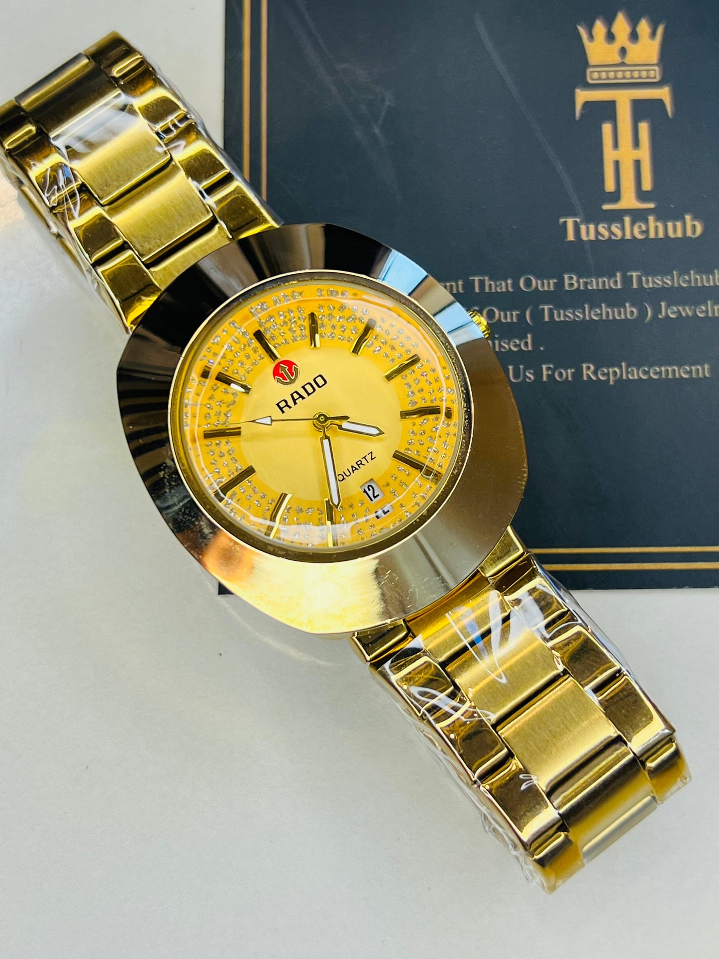 DiaStar Gold Quartz Watch