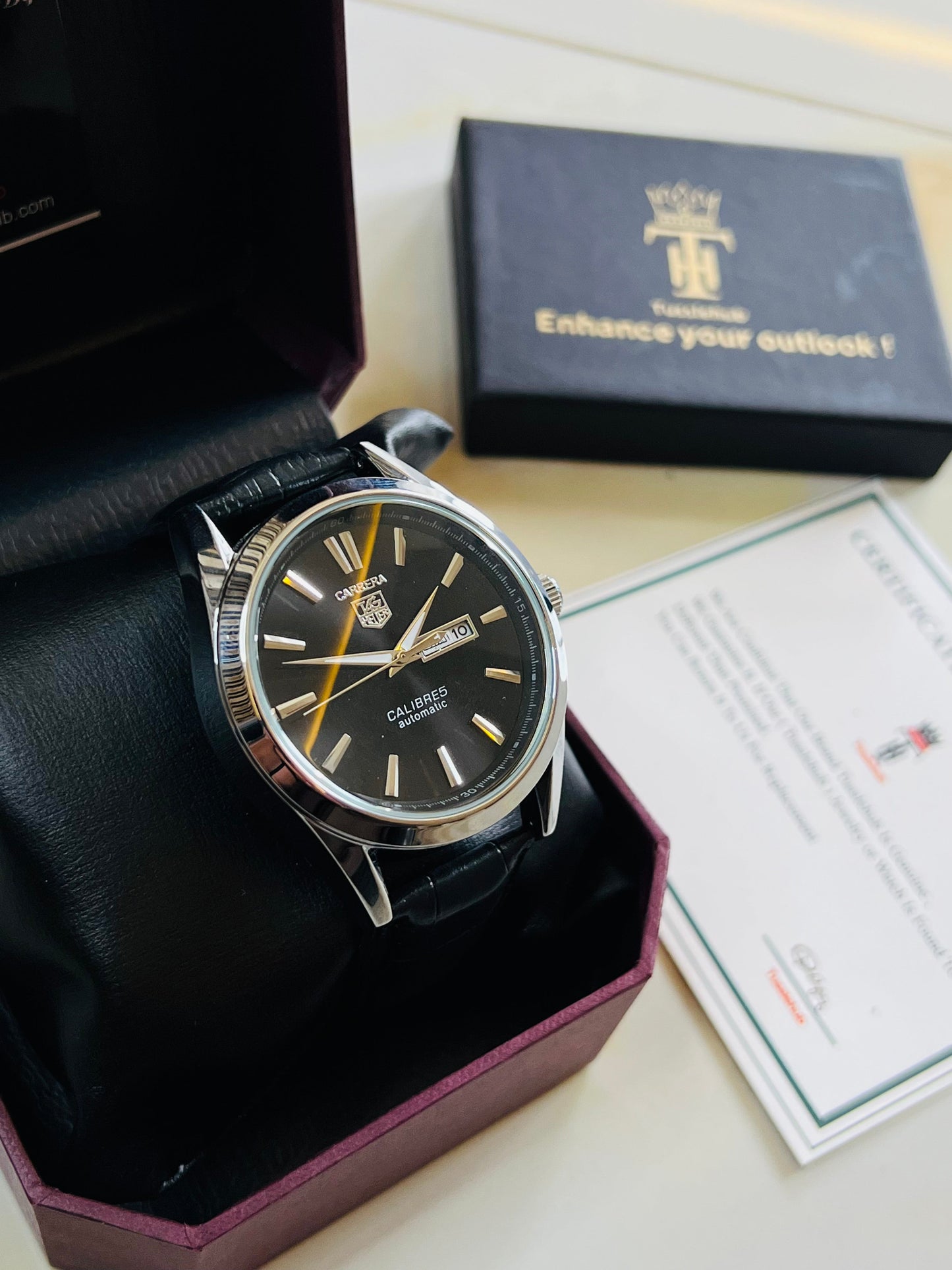 Carrera Day Date Elite Dial Watch
