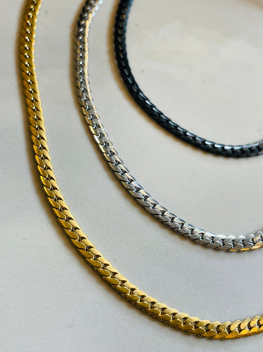 Premium Curb Chain ( 316L  Stainless Steel)